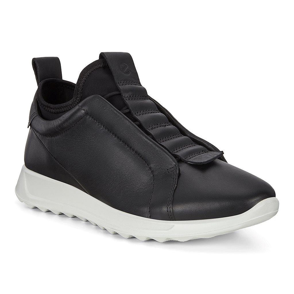 Ecco Flexure Runner Womens Sneakers In Black Online - India TRL-251036